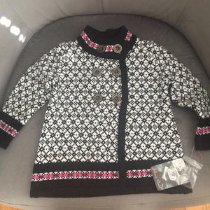 Darling baby girl sweater 12 month